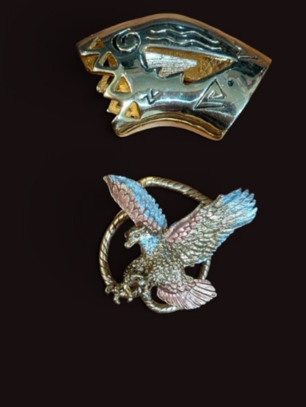 Two Scarf Clips